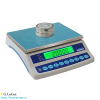 Cân bàn điện tử JWO 3-30kg LCD đĩa cân inox