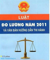 04/2011/QH13 Luật Đo lường Việt Nam