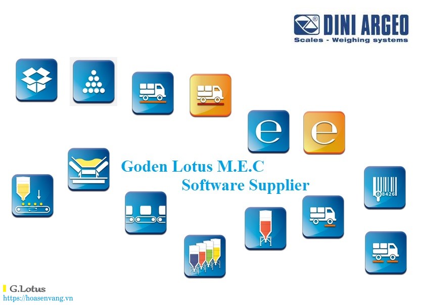 Dini Argeo software for Weighing scales and Weighing indicators