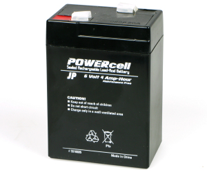 Pin sạc 6V-4Ah (Pin khô - Axit chì)