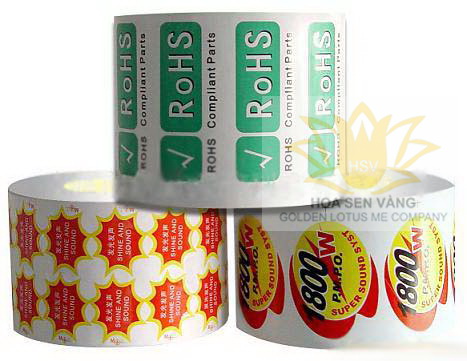 Tem - Nhãn mã vạch - Decal PVC