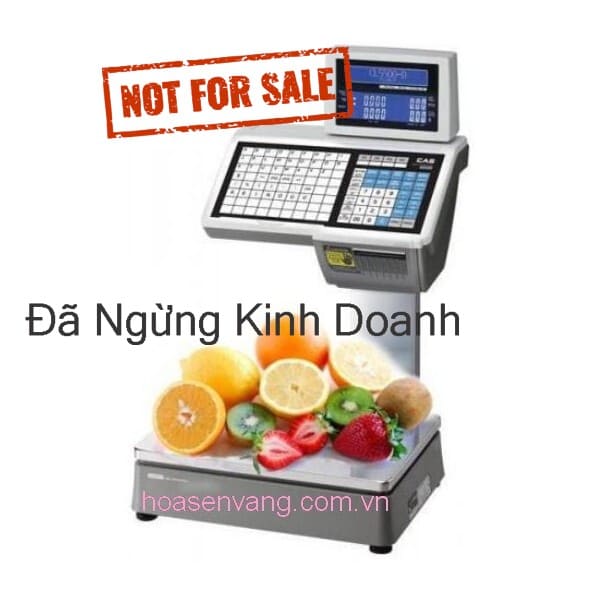 Cân điện tử in Nhãn - Phiếu CL_5500-D NEW design (Đã ngừng kinh doanh)