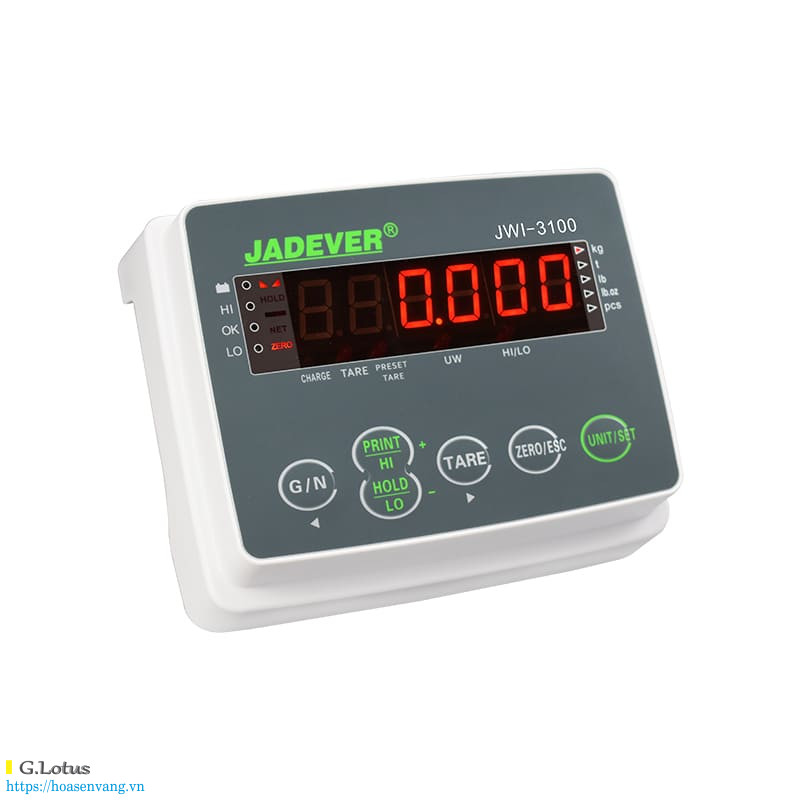 Đầu hiển thị cân điện tử JWI-3100 LED hãng Jadever