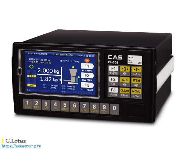CI-608A – Đầu cân điều khiển định lượng LIW cho vít tải cấp liệu