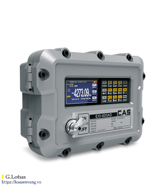 Đầu cân điện tử chống cháy nổ EXI-600AD màn hình TFT 4.3 inch IP66