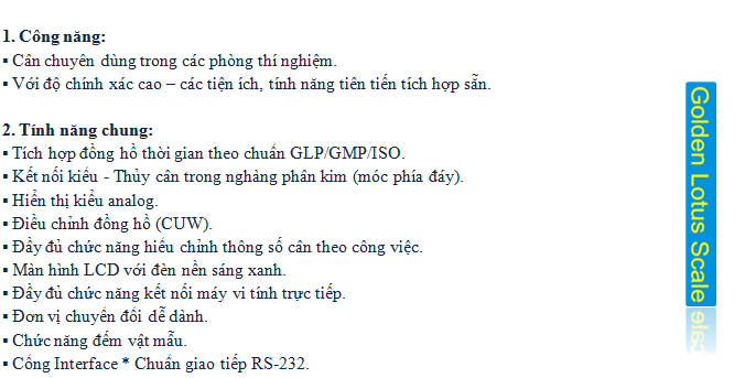 Cân điện tử phân tích CU 1